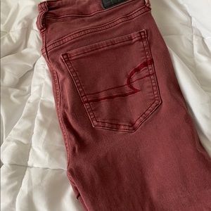 American Eagle high rise jeans